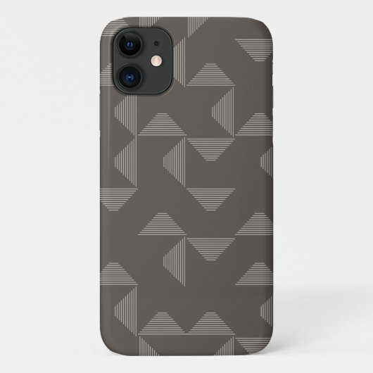 Eenvoudig, modern, trendgeometrisch grafisch patro Case-Mate iPhone case (Achterkant)