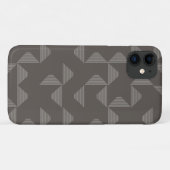 Eenvoudig, modern, trendgeometrisch grafisch patro Case-Mate iPhone case (Achterkant (horizontaal))