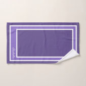Eenvoudig modern ultraviolet bad handdoek (Handdoek)
