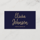 Eenvoudig modern Visitekaartje met lange adem (Voorkant)