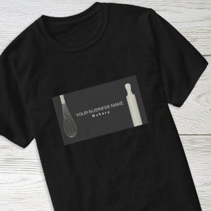 Eenvoudig Moderne Banketbakker Bakkerij Bakkerij B T-shirt