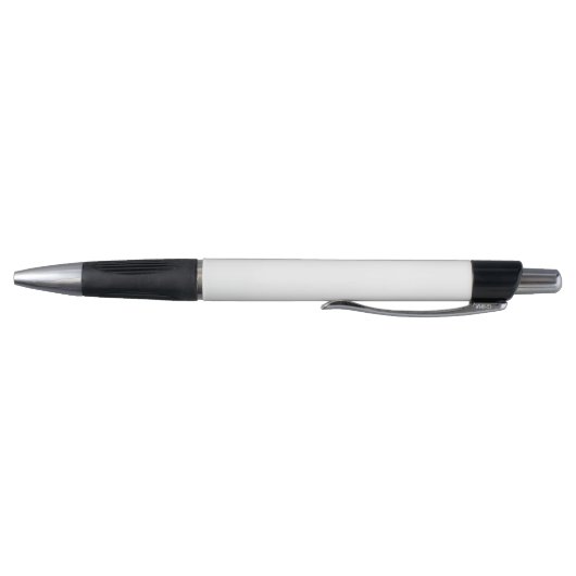 Eenvoudig Monogram Aangepaste naam Zwart-wit Pen (Bodem)