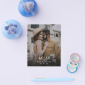 Eenvoudig Monogram budget Weddenschap Bespaar de D Flyer (Enkel)