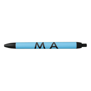 Eenvoudig monogram jouw naam letter man minimaal t zwarte inkt pen