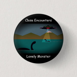 Eenvoudig monster Cartoon badge Mark 1 (1,25 inch) Ronde Button 3,2 Cm