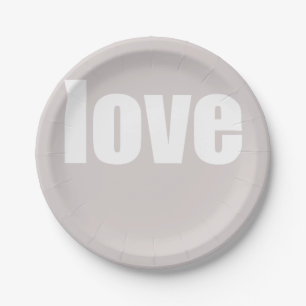 Eenvoudig mosterd roze minimalistisch huwelijk papieren bordje