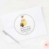 Eenvoudig Mulberry Infused Honey Label (Envelop)