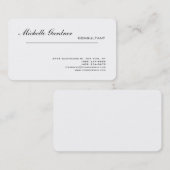 Eenvoudig multifunctioneel, eenvoudig visitekaartje (Voorkant / Achterkant)