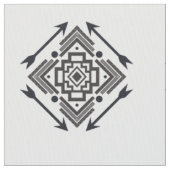 Eenvoudig Native American Arrows geometrisch patro Stof (Close Up)