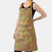 eenvoudig Natuur Artsy Pattern Schort (Insitu)