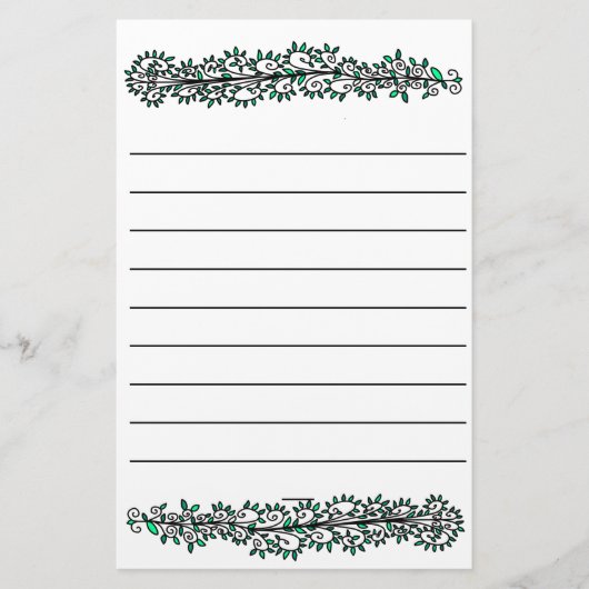 Eenvoudig Natuur Plant papier voor wijnpatroon sch (Voorkant)