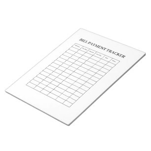 Eenvoudig Notitieblok voor Betalingsregistratie va