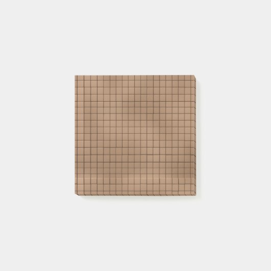 Eenvoudig notitieboek post-it® notes (Voorkant)