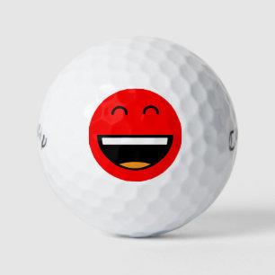 Eenvoudig om BrightStor Red Emoji te vinden Golfballen