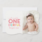 EENVOUDIG ONEDERFUL WONDERFUL KAART (Voorkant)