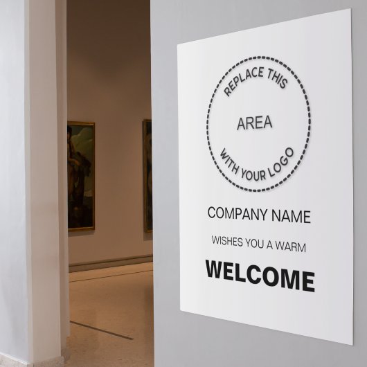 Eenvoudig Onthaal om het even welke Kleur van het  Poster