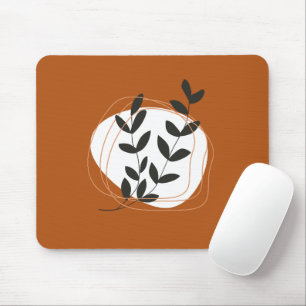 Eenvoudig ontwerp, Abstract en Natuur, helder, gro Muismat