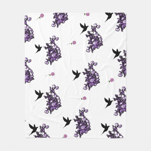 Eenvoudig ontwerp fleece deken (Voorkant)