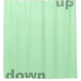 Eenvoudig ontwerp "rechthoeklicht omhoog naar bene douchegordijn