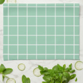Eenvoudig ontwerp van Pset Square Pattern Kitchen Theedoek (Gevouwen)