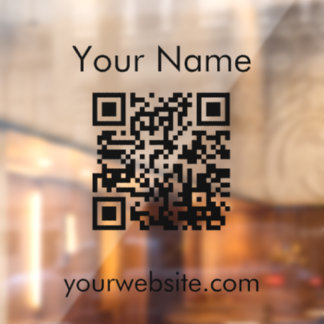 Eenvoudig ontwerp voor de Windows Cling voor uw vo Raamsticker