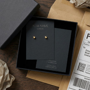 Eenvoudig oorscherm visitekaartje