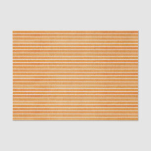 Eenvoudig Oranje strips-papier Tissuepapier