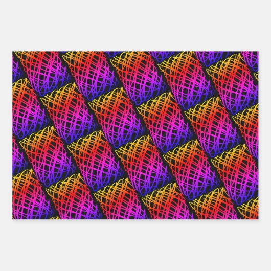 Eenvoudig overzicht | Halve daling | Zwarte achter Inpakpapier Vel (Voorkant)