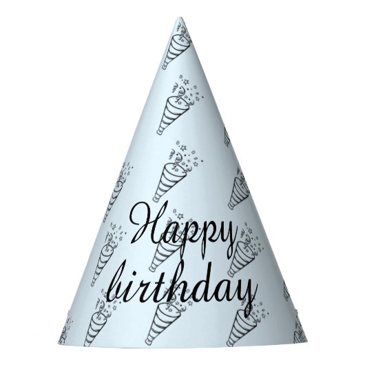 Eenvoudig overzicht partij Pet Feesthoedjes (Voorkant)