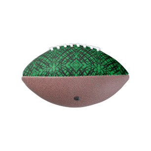 Eenvoudig overzicht Spiegelen Groen American Football