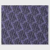 Eenvoudig overzicht | Zwart | Hoek | Periwinkle | Cadeaupapier (Vlak)