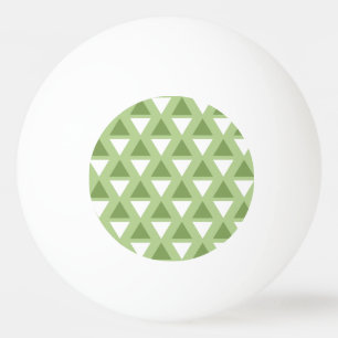 Eenvoudig pastelgroen geometrisch patroon pingpongballen