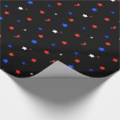 Eenvoudig patriottisch stapelpapier cadeaupapier (Hoek)