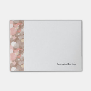 Eenvoudig patroon - cirkels post-it® notes