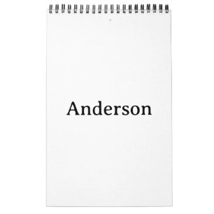 Eenvoudig Professioneel 43cm x 28cm Eén Pagina Kle Kalender