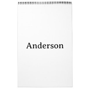 Eenvoudig Professioneel 43cm x 28cm Eén Pagina Med Kalender