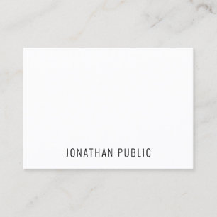 Eenvoudig Professioneel Elegant Modern Minimalisti Visitekaartje