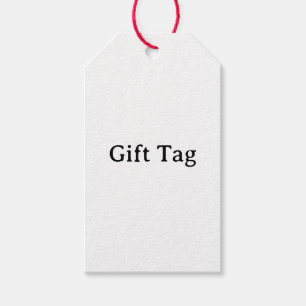 Eenvoudig Professioneel Rood Touw Mat Cadeaulabel