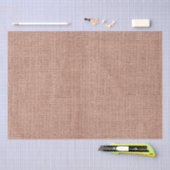 Eenvoudig Realistisch Jute Landelijk Vrouwelijk Bl Tissuepapier (Craft)