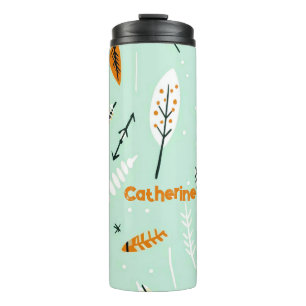 EENVOUDIG RETRO ONTWERP BOHO PATROON THERMOSBEKER