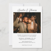 Eenvoudig Romantisch minimalistisch tweeduizend fo Kaart (Voorkant)