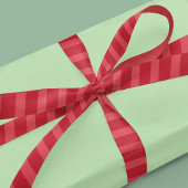 Eenvoudig rood grillig Schattige klassiek gestreep Lint