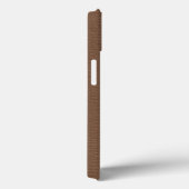 Eenvoudig rood, leder Case-Mate iPhone case (Achterkant / Rechts)