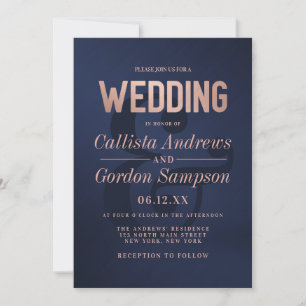 Eenvoudig Roos goudzeemacht, geborsteld metaal Kaart