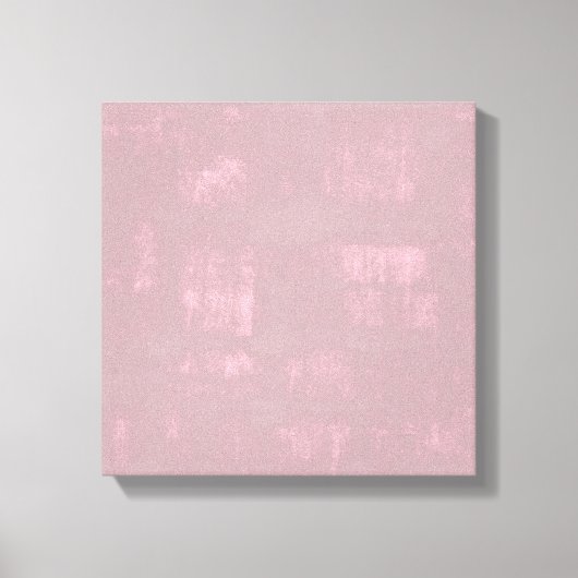 Eenvoudig roze grijs Abstract Canvas Afdruk (Voorkant)