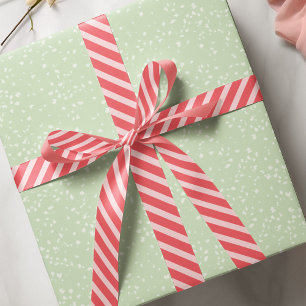Eenvoudig roze grillig Schattige klassiek gestreep Lint