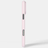 Eenvoudig Roze Initiaal Monogram Case-Mate iPhone Case (Achterkant / Rechts)