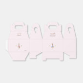 Eenvoudig Roze Peter het Konijn Bedankdoosjes (Uitgevouwen)