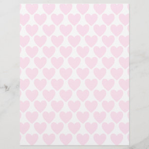 Eenvoudig roze polaire behangpatroon