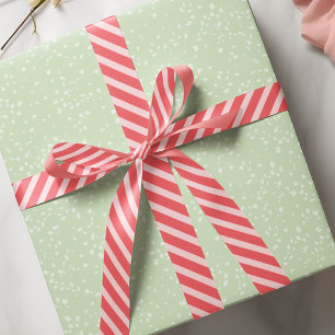 Eenvoudig Roze Whimsical Cute Klassiek Gestreept P Lint